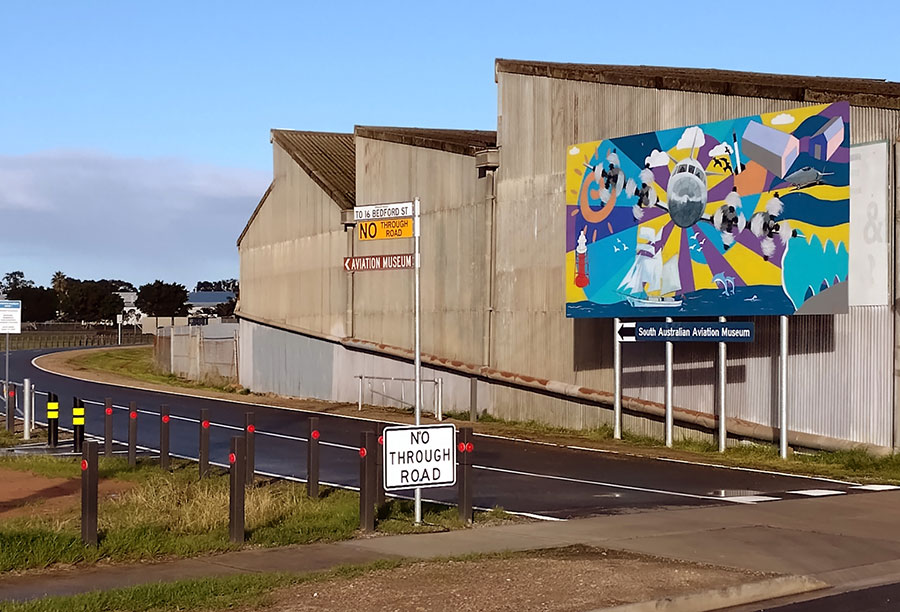 South Australian Aviation Museum Entrance